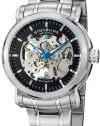 Stuhrling Original Men's 387.33111 Classic Delphi Antium Automatic Skeleton Black Dial Watch