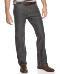 With a classic color and casual straight leg fit, these Tommy Bahama jeans offer timeless style.