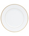 Serve special meals on Bernardaud's simply beautiful gold-rimmed dinner plates and make dining at home feel like a four-star affair.