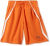 Puma - Kids Boys 2-7 Tod Slant Short, Orange, 2T