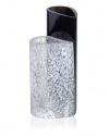 Kosta Boda 2 Sweet Hearts 12-Inch Crystal Vase, Black & White