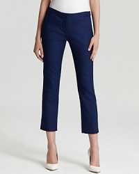 The latest look to crop up, these DIANE von FURSTENBERG pants travel through the work day with modern chic--and rendered with a hint of stretch, they promise the perfect fit no matter how many times you wear them.