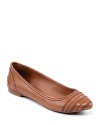 Pep up your daily flats wardrobe with this zig-zag stitched pair by Lucky Brand.