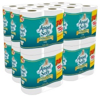 Angel Soft, Double Rolls, [4 Rolls*12 Pack] = 48 Total Count