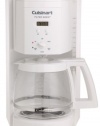 Cuisinart DCC-1000 Programmable Filter Brew 12-Cup Coffeemaker, White