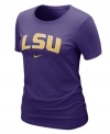 Keep your team pride on display with this NCAA LSU Tigers t-shirt from Nike.