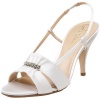 Cole Haan Women's Ceci Air Ruched Sandal,White Satin,10.5 B US