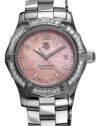 TAG Heuer Women's WAF141B.BA0824 Aquaracer 27mm Stainless Steel Diamond Mother-of-Pearl Dial Watch