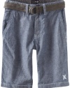 Hurley Boys 8-20 Sophisticated Short, Indigo, 16