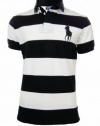 Polo Ralph Lauren Custom-Fit Classic Stripe Collar Big Pony Rugby