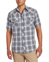 Dickies Men's Short Sleeve Western Plaid Shirt