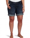 KUT from the Kloth Women's Plus-Size Boyfriend Roll Up Short