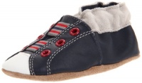 Robeez Soft Soles Dashing Dustin Boot (Infant/Toddler/Little Kid),Navy,6-12 Months (2.5-4 M US Infant)