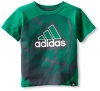 Adidas Boys 2-7 Big Ball Performance Tee, Bright Green, 3T