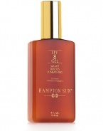 A silky spray with a sheer shine that makes the skin feel luxurious without feeling greasy - a special formula with powerful anti-oxidants to help reduce premature signs of aging. It hydrates and protects, while activating the process of a uniformed tan. Hypo-allergenic and dermatologist tested Contains walnut oil, aloe and vitamins A through E 4 oz.