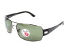 Ray-Ban Ray Ban Sunglasses RB 3426 RB3426 0049A Metal - Acetate dark ruthenium Gun - Black Grey Green polarised