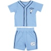 NCAA Unisex Infant/Toddler North Carolina Tar Heels Infant Fielder Tee & Short Set (Sky, 12-18 mo)