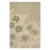 Momeni Veranda Floral Indoor/Outdoor Area Rug - Sage Size - 5 x 8 ft.