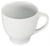 Bia Cordon Bleu White Porcelain 17-Ounce Indented Handle Mug, Set of 4