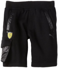 Puma - Kids Boys 2-7 Little Ferrari Bermuda Short, Black, 5