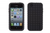 Speck Products PixelSkin Silicone Case for iPhone 4 - 1 Pack - Retail Packaging - Black