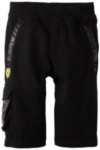 Puma - Kids Boys 8-20 Ferrari Bermuda, Black, Large