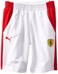 Puma - Kids Boys 2-7 Tod Ferrari Short, White, 4T