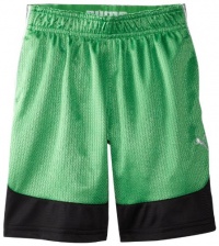 Puma - Kids Boys 2-7 Tod Pieced Short, Green, 4T