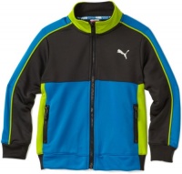 PUMA Boy's 2-7 Performance Jacket, Dark Shadow, 2T