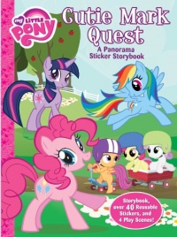 My Little Pony Cutie Mark Quest Panorama Sticker Storybook