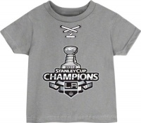 Los Angeles Kings Toddler 2012 Stanley Cup Champions Old Time Hockey Elrood T-Shirt