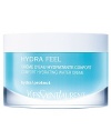 Drawing on sugar technology, this hydra-replenishing skincare supports the skin's natural hydration mechanisms. Upon application, the skin quickly feels a deep well-being. Replenished with moisture for 24 hours, the skin feels baby soft and seems to glow with dewy radiance. Apply to face morning and night. Apply day and night. A creamy comforter ideal for normal to dry skin. Dermatologically tested. 