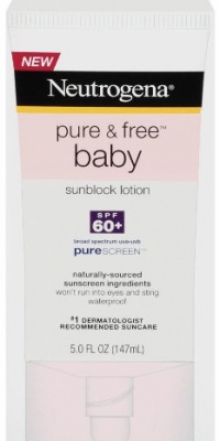 Neutrogena Pure and Free Baby Lotion, SPF 60, 5 Ounce