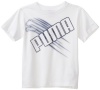 Puma - Kids Boys 8-20 Glow Tee, White, Large