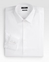 A crisp, slim-fitting classic tailored in fine cotton. ButtonfrontSpread collarCottonDry cleanImported