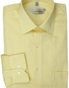 Geoffrey Beene Men's Pale Yellow Solid Dress Shirt