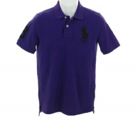 Polo Ralph Lauren Large Pony Polo Shirt Purple Large 14-16