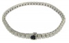 Authentic Judith Ripka Sterling Diamonique(R) Average Tennis Bracelet