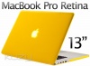 Kuzy - Retina 13-Inch YELLOW Crystal Hard Case Cover for Apple MacBook Pro 13.3 with Retina Display A1425 (NEWEST VERSION Release October 2012) MD212LL/A and MD213LL/A