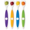 Dr. Brown's Designed To Nourish 4 Pack Long Spatula Spoon, Colors May Vary