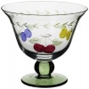 Villeroy & Boch French Garden Accessories 10-Ounce Footed Bowl, Set of 4 Glass