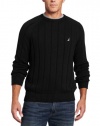 Nautica Men's Drop Needle Crewneck Sweater