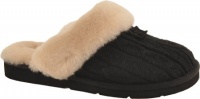 UGG Australia Women's Cozy Sweater Knit Slippers,Black,10 US