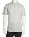 Alfani Plaid White Pure Button Down Shirt