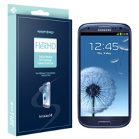 SPIGEN SGP Samsung Galaxy S3 Screen Protector Steinheil Flex HD **FULL LCD COVERAGE** Clear Film Cover Shield for AT&T, Verizon, Sprint, T-Mobile, International, 3G, US, LTE, i9300 - Clear