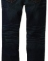 True Religion Girls 2-6x Julie Skinny Jean with Lone Star Pocket Detail, Iron Horse, 2