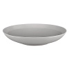 Accented with tonal contrast banding, this bowl is modern and sleek. Urban luxury at its most elemental.