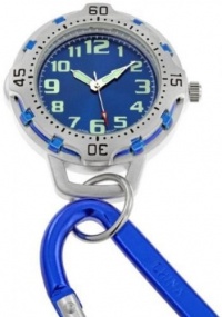 FMD Blue Dial Carabiner Clip Watch ZRT15004F10