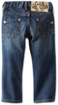 True Religion Boys 2-7 Rocco Collar Skinny Jean, Ricochet , 14