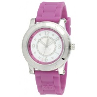 Juicy Couture Women's 1900732 BFF Grey Jelly Strap Watch